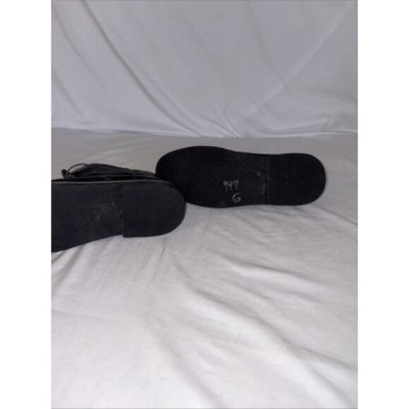 Steve Madden Mens 9.5 Chukka Ankle Boot Black Leather Harken017 - Picture 8 of 8